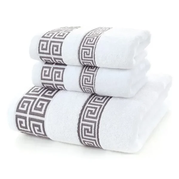 Grandeur Hand Towel White Set