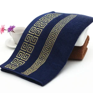 Grandeur Hand Towel Blue