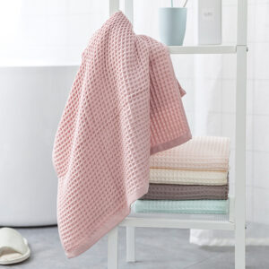 Waffle Soft Cotton Bath Towel