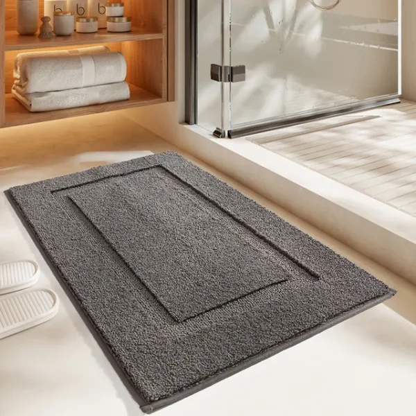 Comfort Step Bath Mat Dark Grey