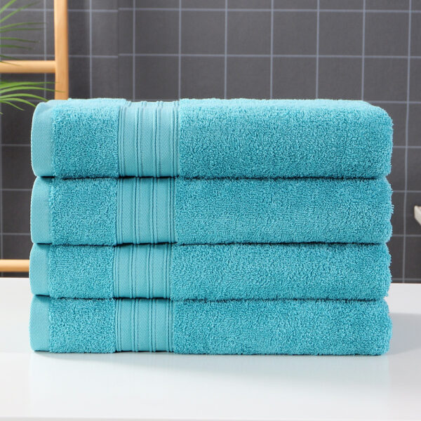 Celestial luxe Pure Cotton Bath Towel Sea Green